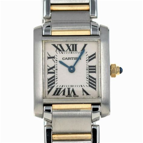 cartier tank watch ladies vintage|pre owned cartier tank francaise.